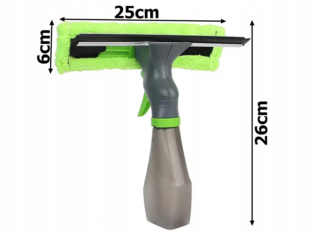 zestaw do mycia okien ściągaczka mikrofibra