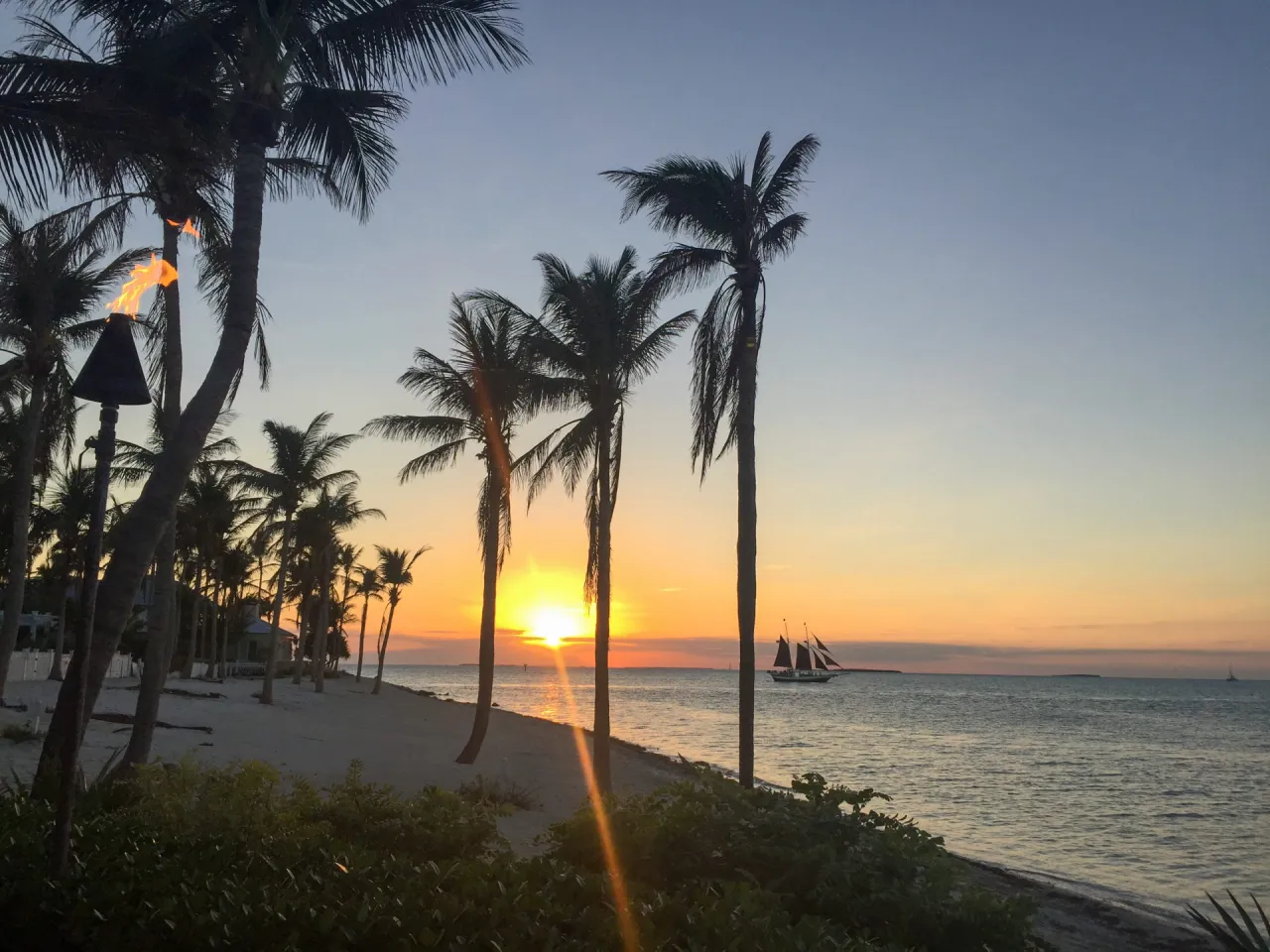 Florida Strand Sonnenuntergang
