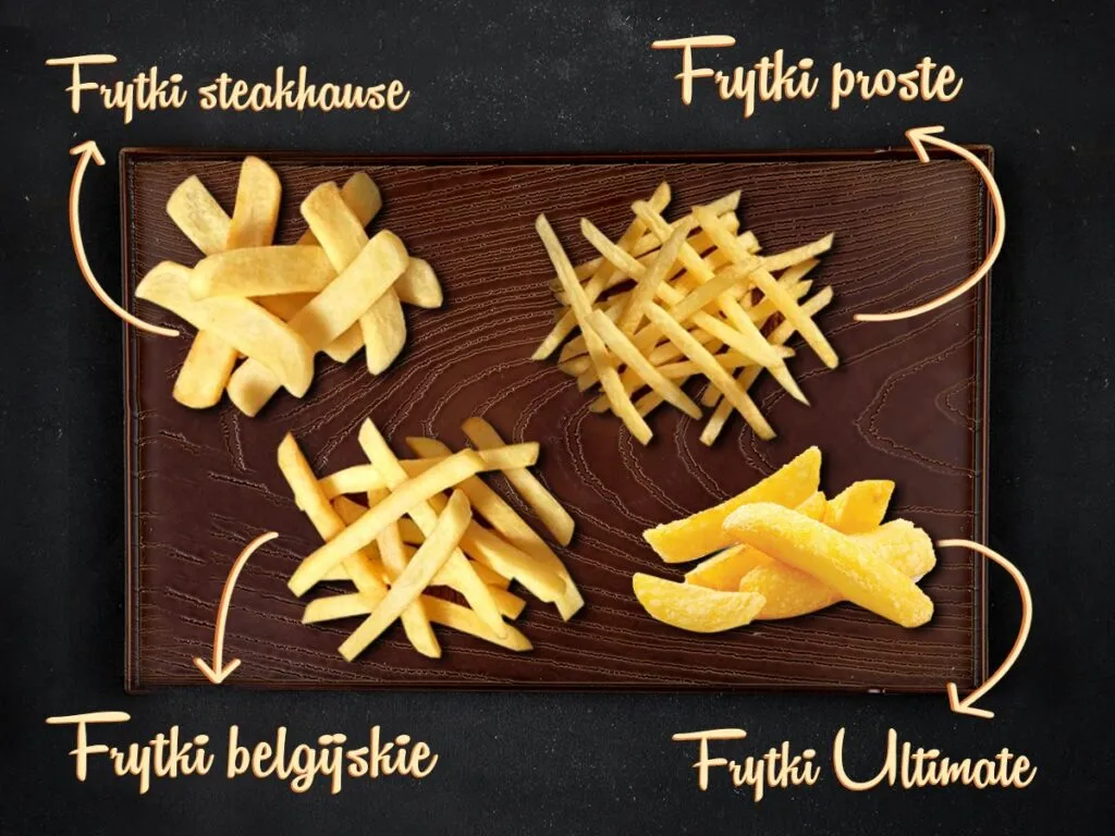 miękkie frytki vs chrupiące frytki