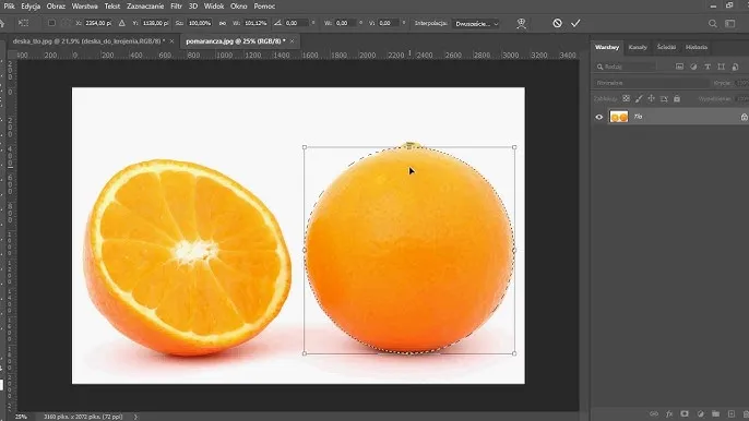 Narzędzia selekcji Photoshop
