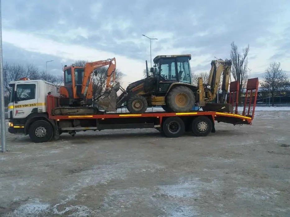 transport barakowozu HDS laweta