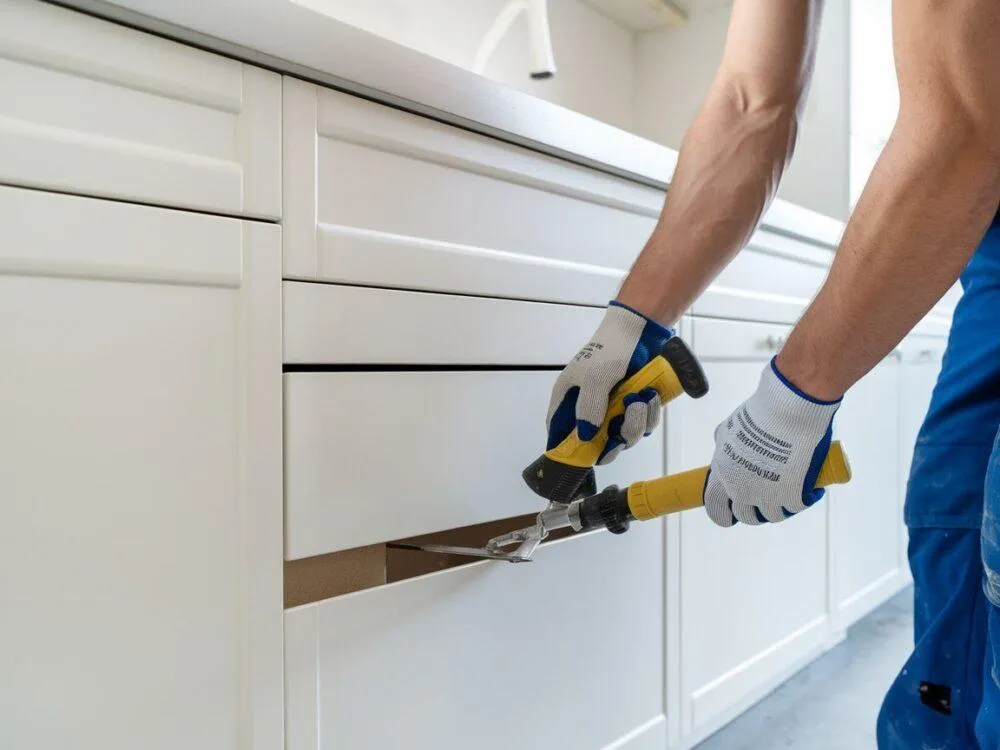 Montaż cokołów kuchennych