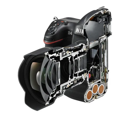 aparat bezlusterkowiec budowa elementy