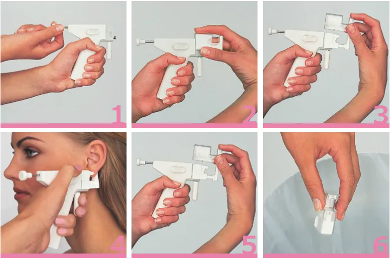 Jak zdjąć kolczyk Blomdahl instrukcja