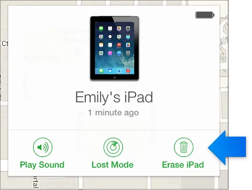 iCloud zdalne wymazywanie iPhone