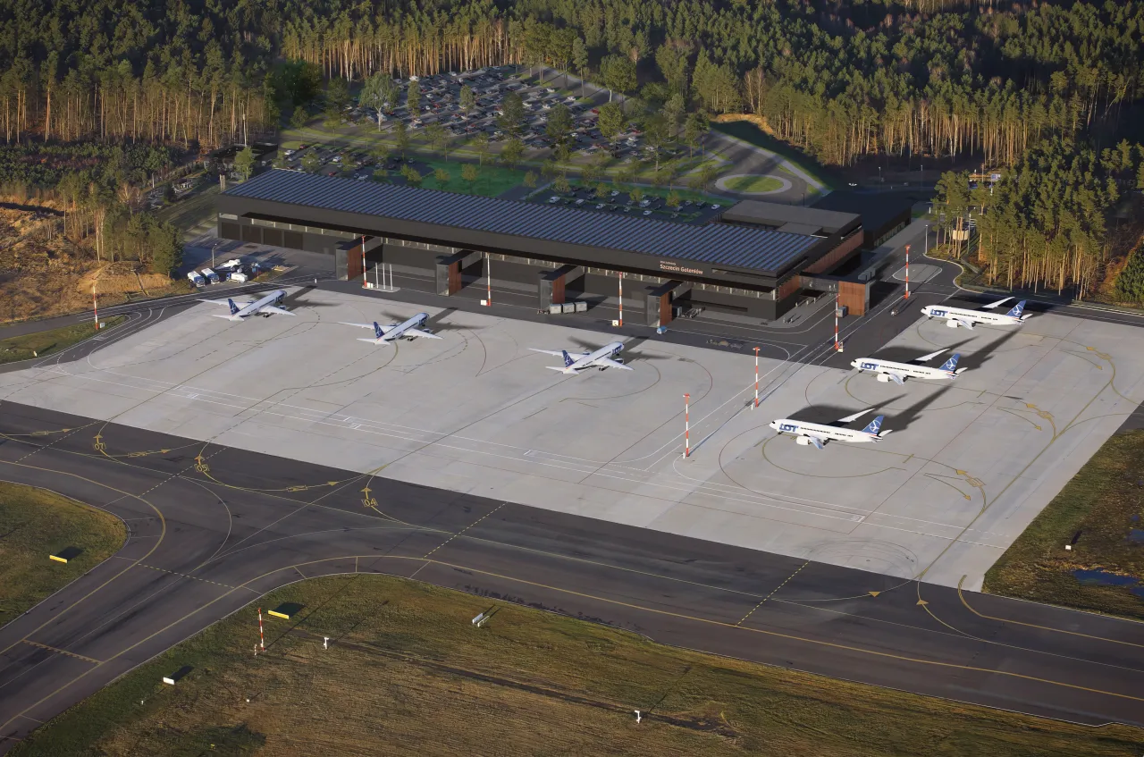 Port Lotniczy Szczecin-Goleniów terminal