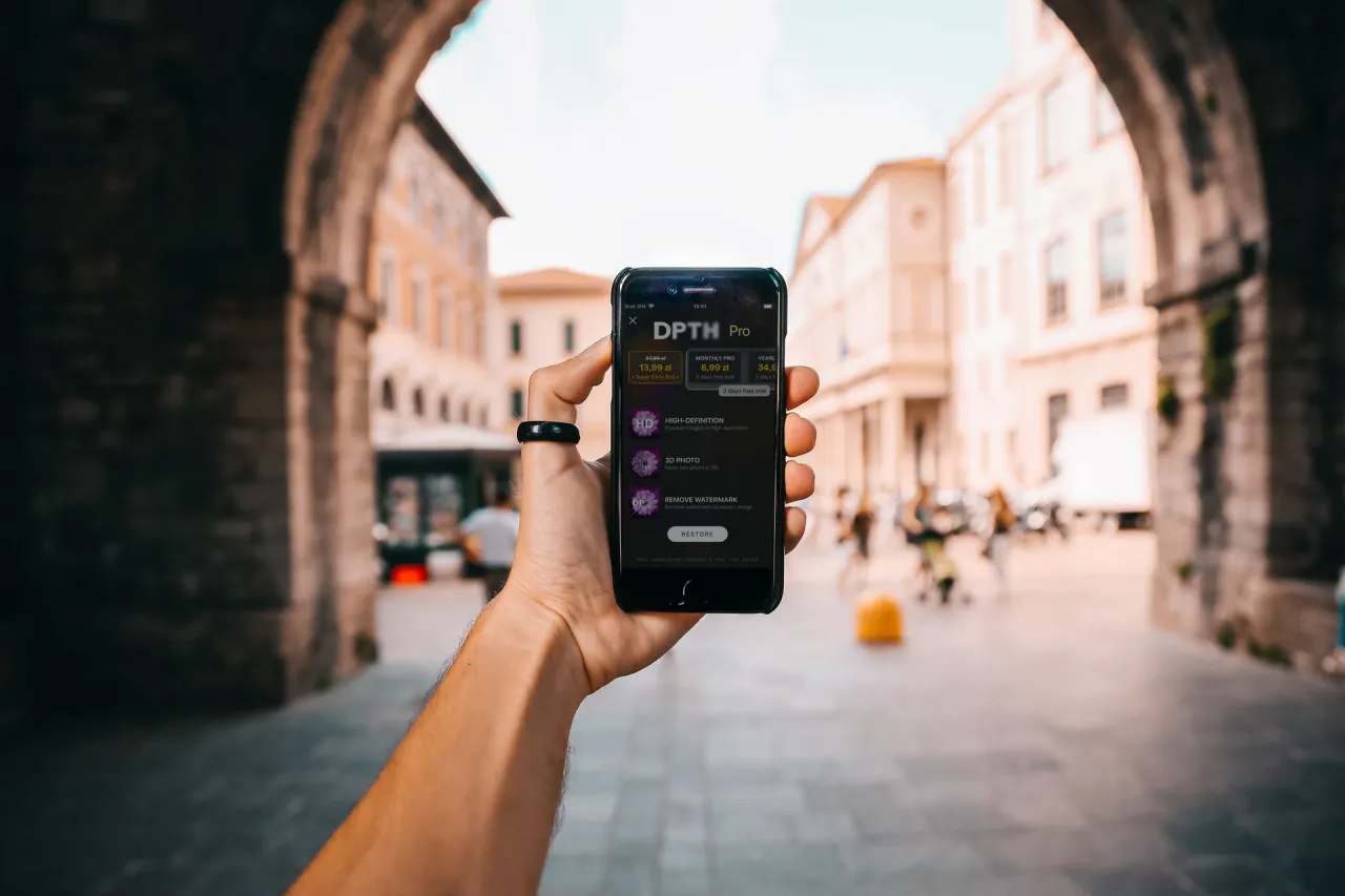 3D photography concept