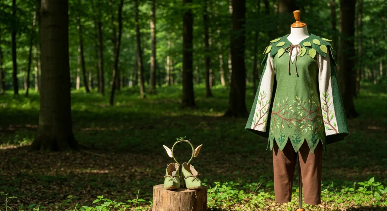 str&oacute;j elfa leśnego inspiracje DIY