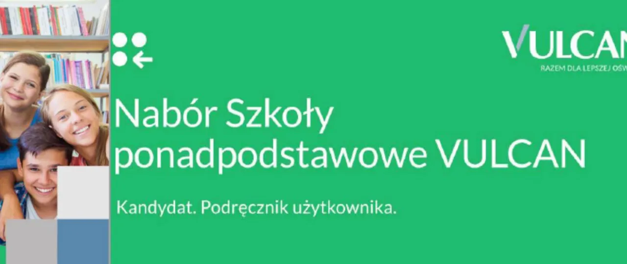 System rekrutacji VULCAN instrukcja