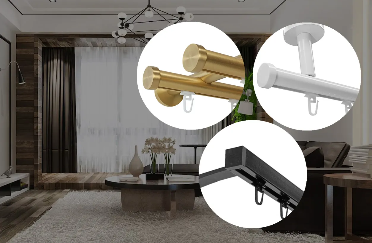 Karnisze w r&oacute;żnych stylach wnętrz