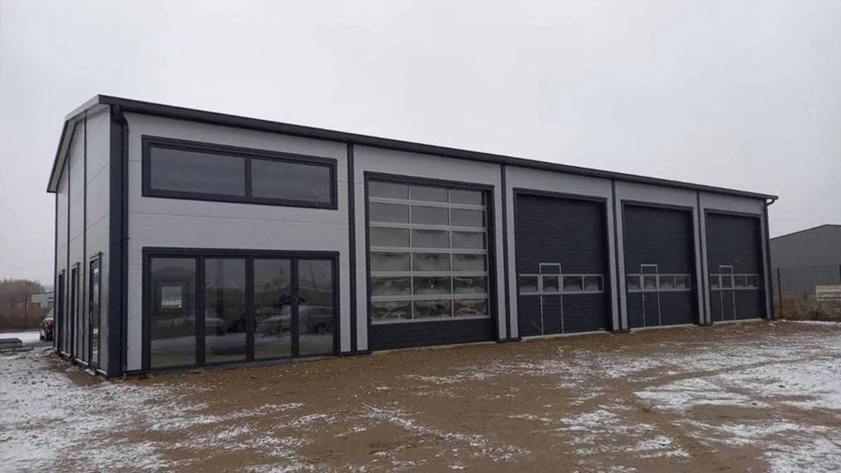 budowa hali stalowej warsztat