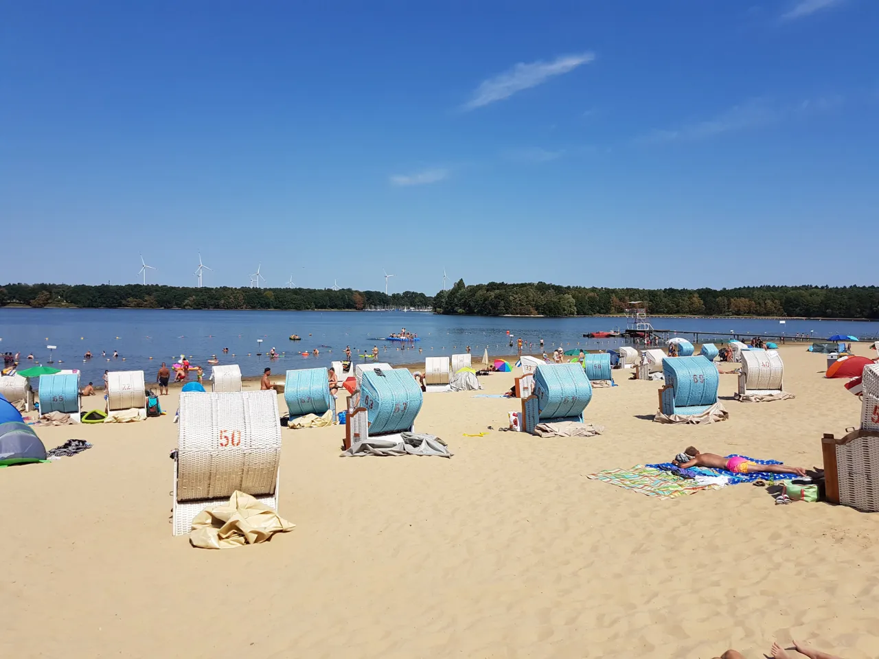 Halterner Stausee Sandstrand