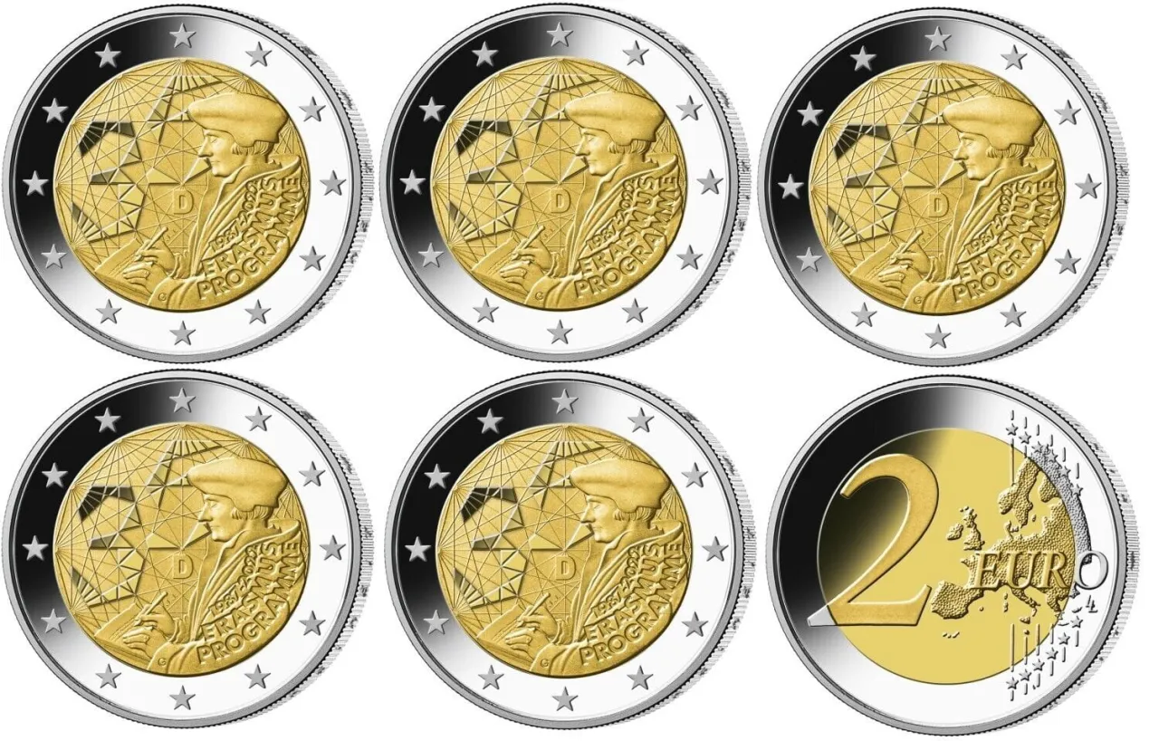 Euro banknoty i monety Niemcy