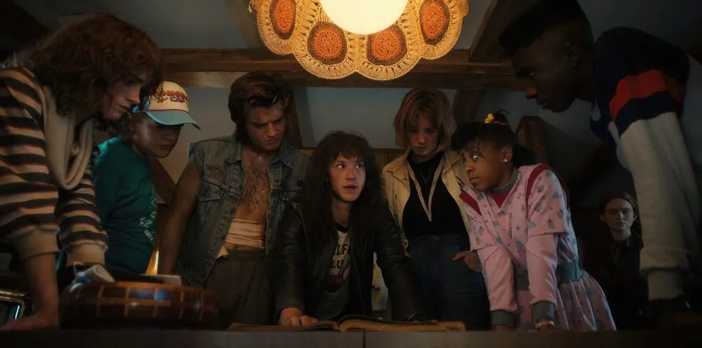 Stranger Things Steve Harrington Robin Buckley Max Mayfield Eddie Munson