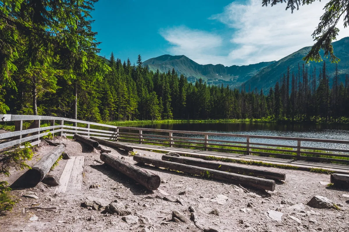 Smreczyński Staw szlak czarny