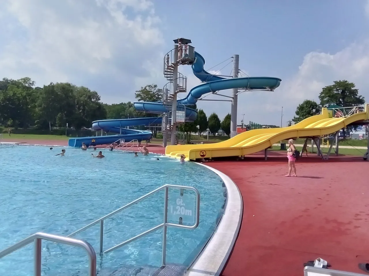 Kąpielisko Ruda Rybnik widok z góry