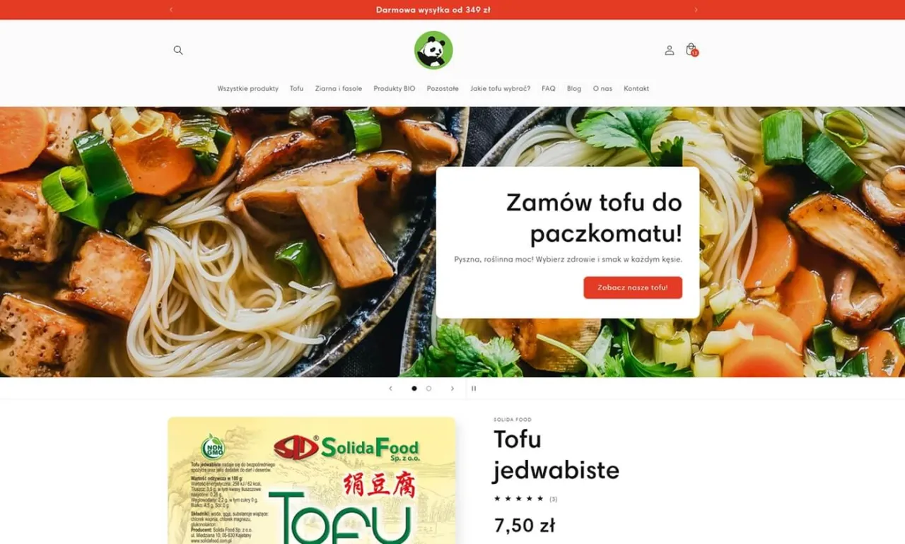 r&oacute;żne rodzaje tofu w opakowaniach