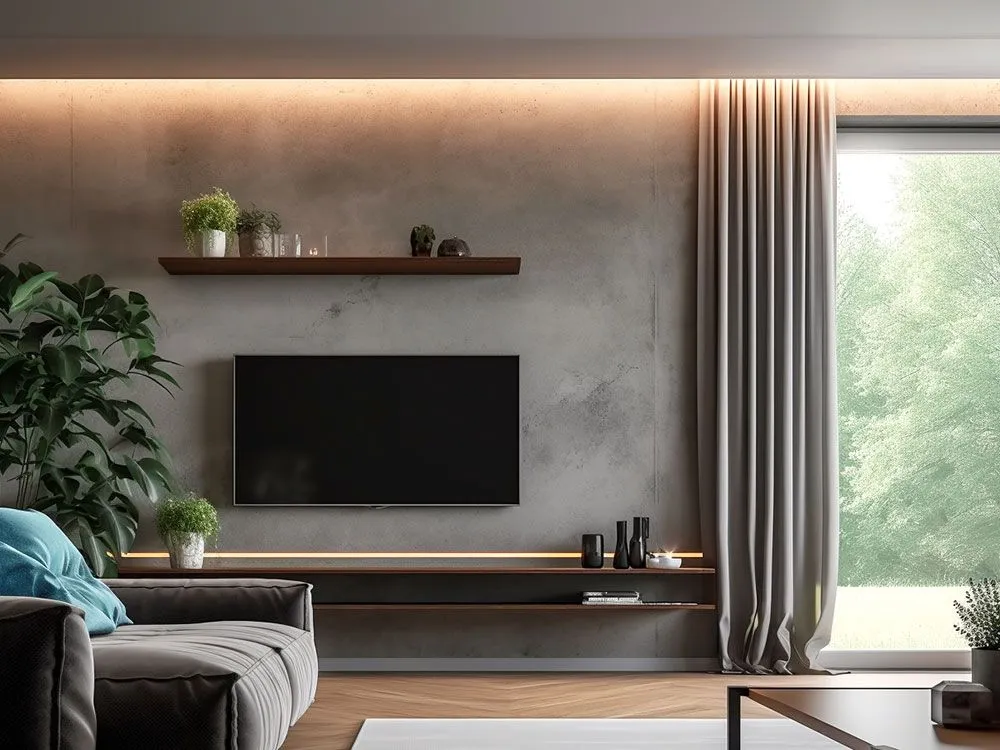 Zabudowa karnisza LED inspiracje