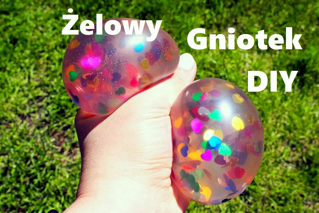 Materiały do zrobienia gniotka sensorycznego