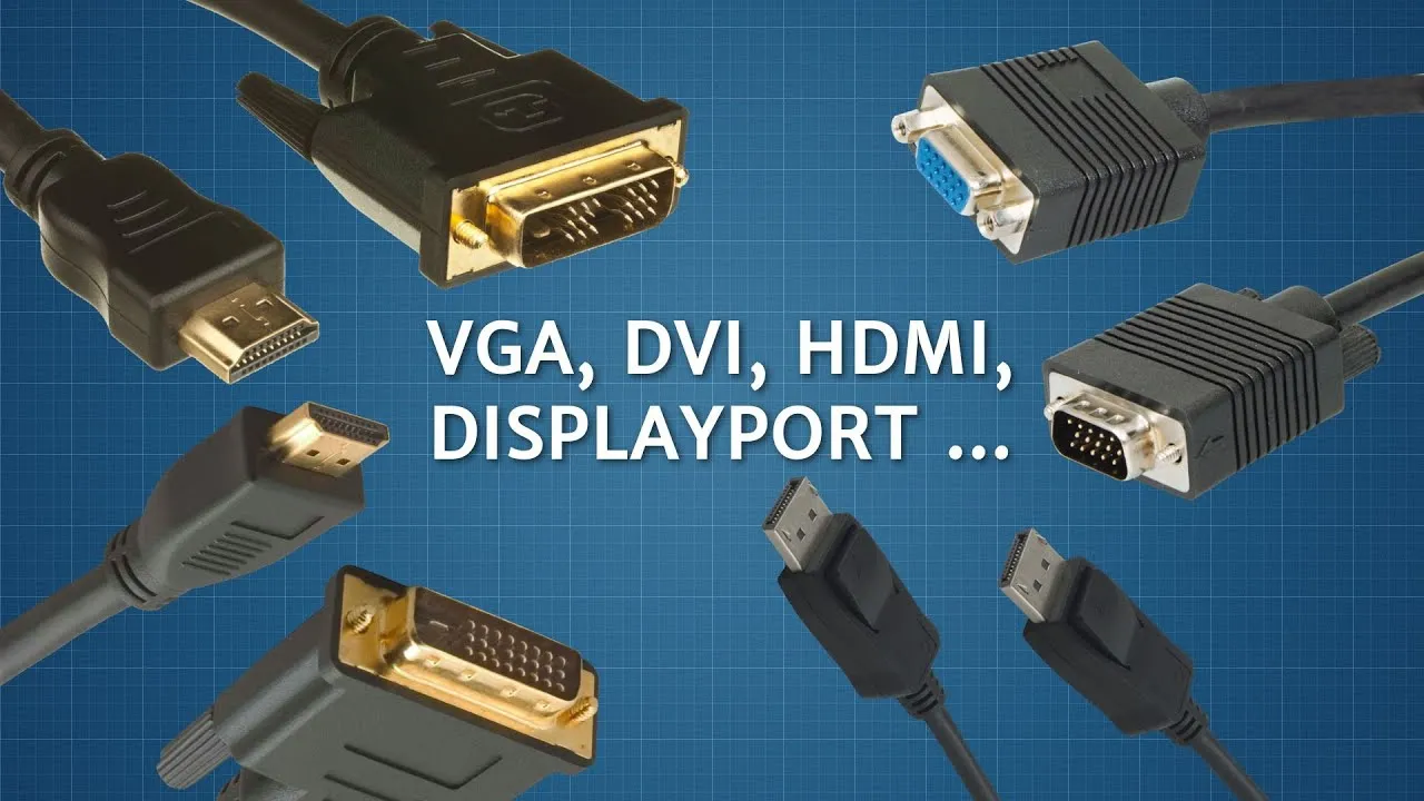 Rodzaje kabli DisplayPort HDMI porównanie