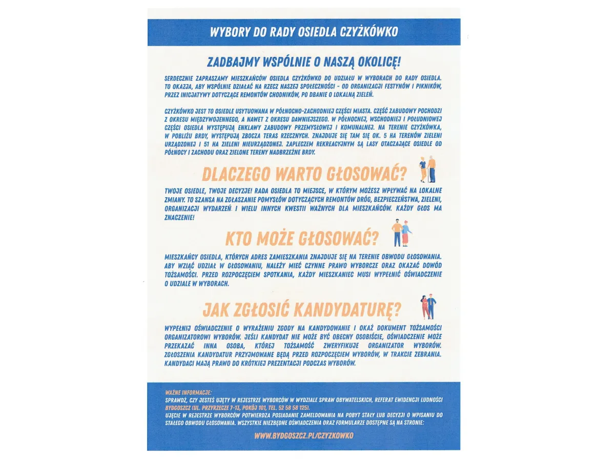 wybory do rady osiedla, lokalna społeczność
