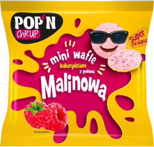 wafle ryżowe sante malinowe sklep półka