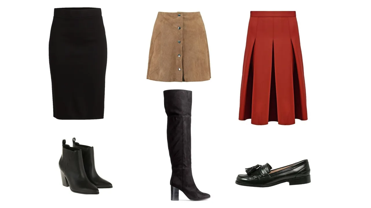 sp&oacute;dnica midi złe i dobre buty por&oacute;wnanie