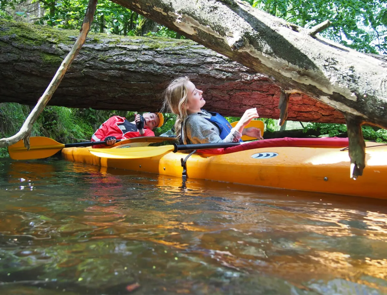 spokojny spływ kajakowy Brda Swornegacie