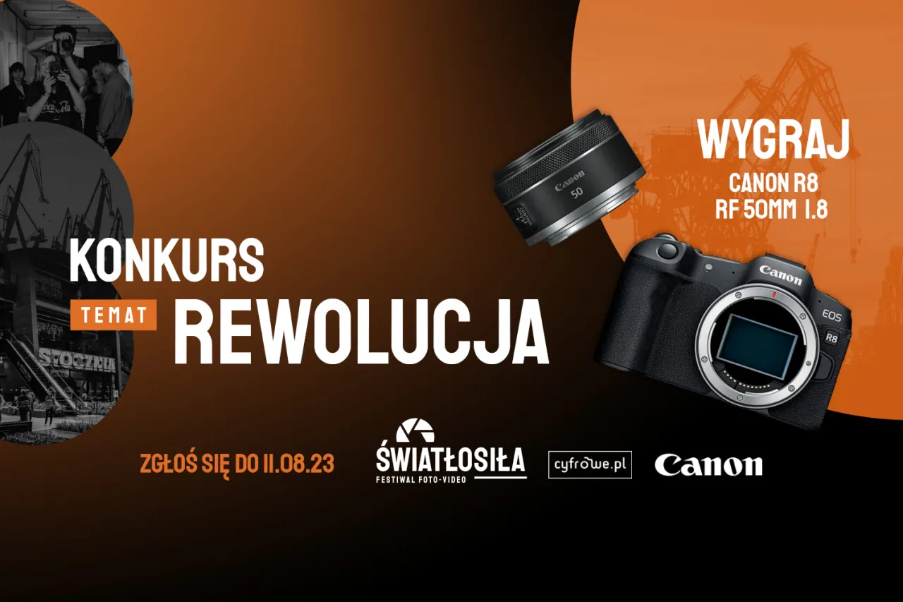 Lustrzanki Canon Nikon Sony konkursy