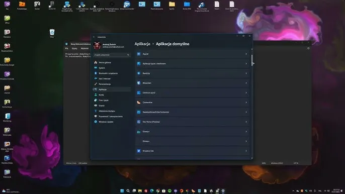 resetowanie domyślnych aplikacji Windows 11