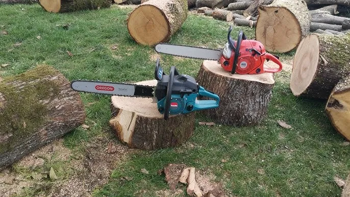 pilarka spalinowa Dolmar vs Makita