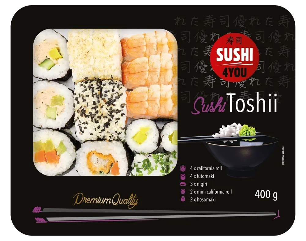 sushi w supermarkecie gotowe zestawy