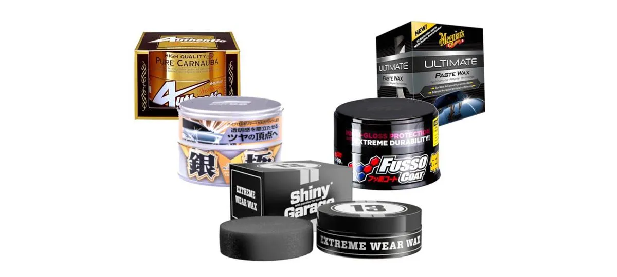 Różne rodzaje twardych wosków samochodowych