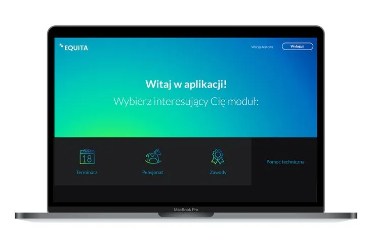 Equita system zarządzanie stajnią tablet