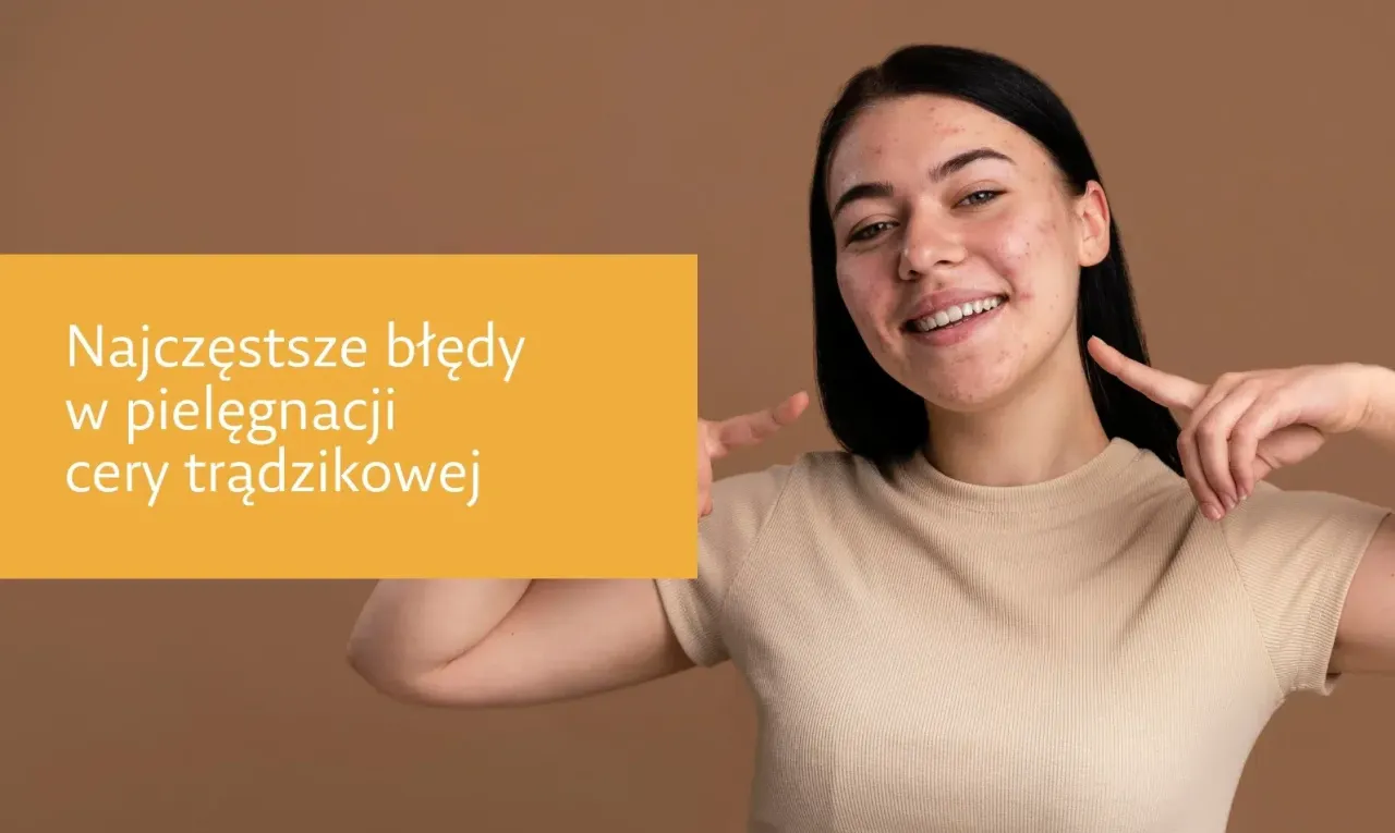 Błędy w pielęgnacji cery trądzikowej, wyciskanie pryszczy, agresywne oczyszczanie skóry