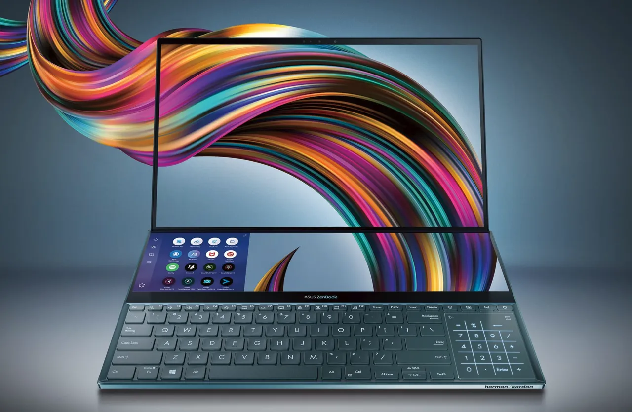 Wizualizacja specyfikacji laptopa do Photoshopa