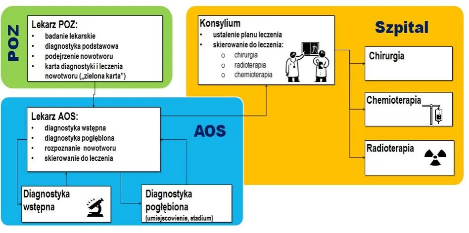 karta DiLO zielona karta onkologia wzór