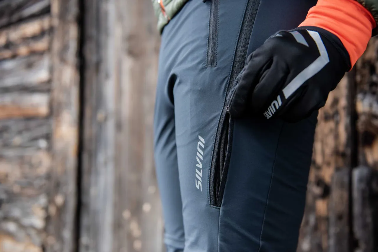 damskie spodnie na narty biegowe krój detale