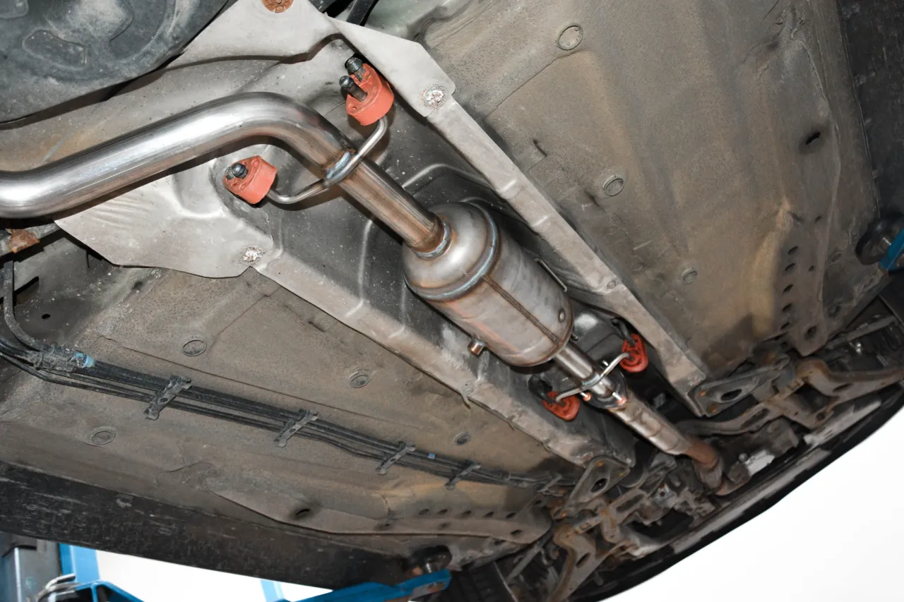 lokalizacja DPF w samochodzie schemat