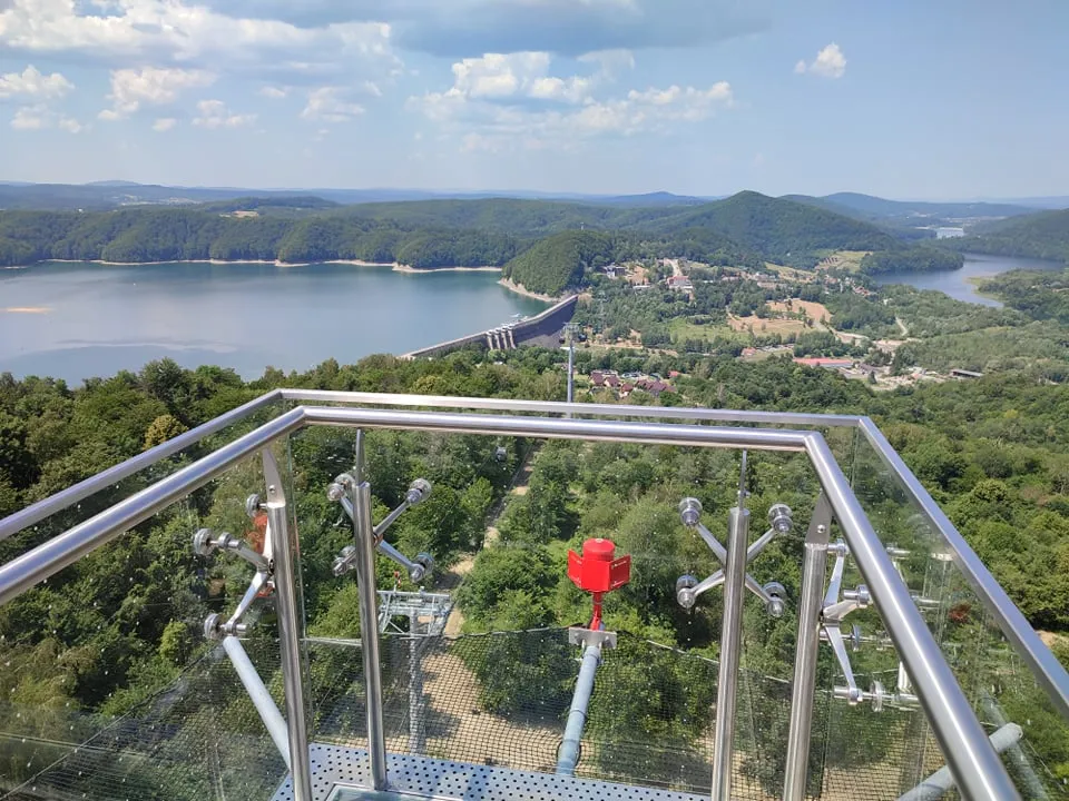 Punkty widokowe Bieszczady, Zapora Solina