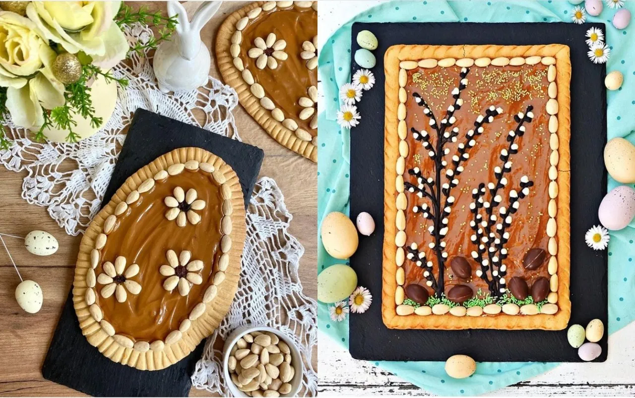 Mazurek wielkanocny dekoracje