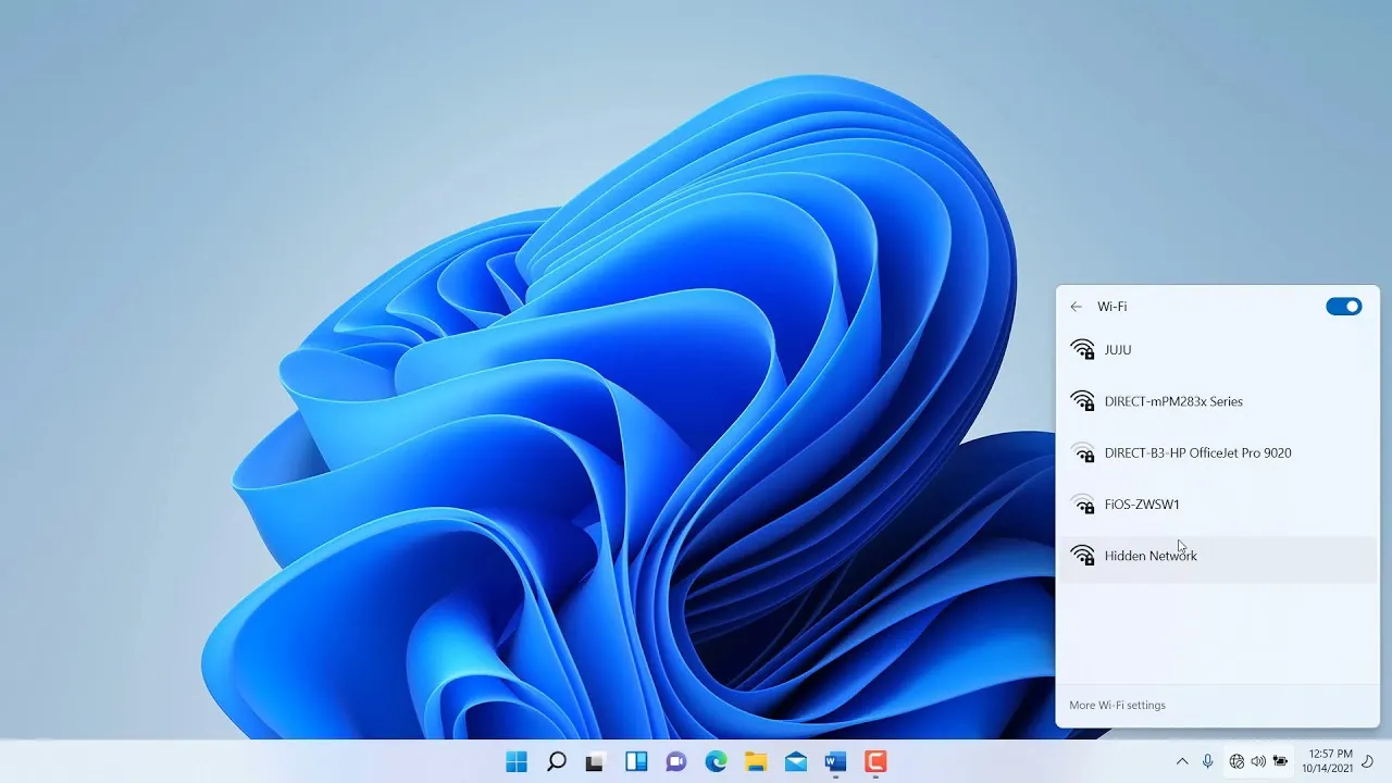 Jak włączyć wifi w Windows 11 Centrum akcji