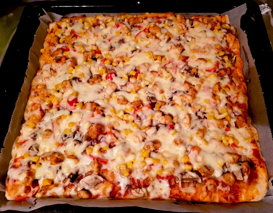 Składniki na ciasto do pizzy