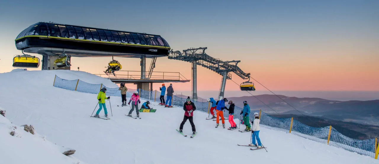 styczeń narty g&oacute;ry śnieg kurort