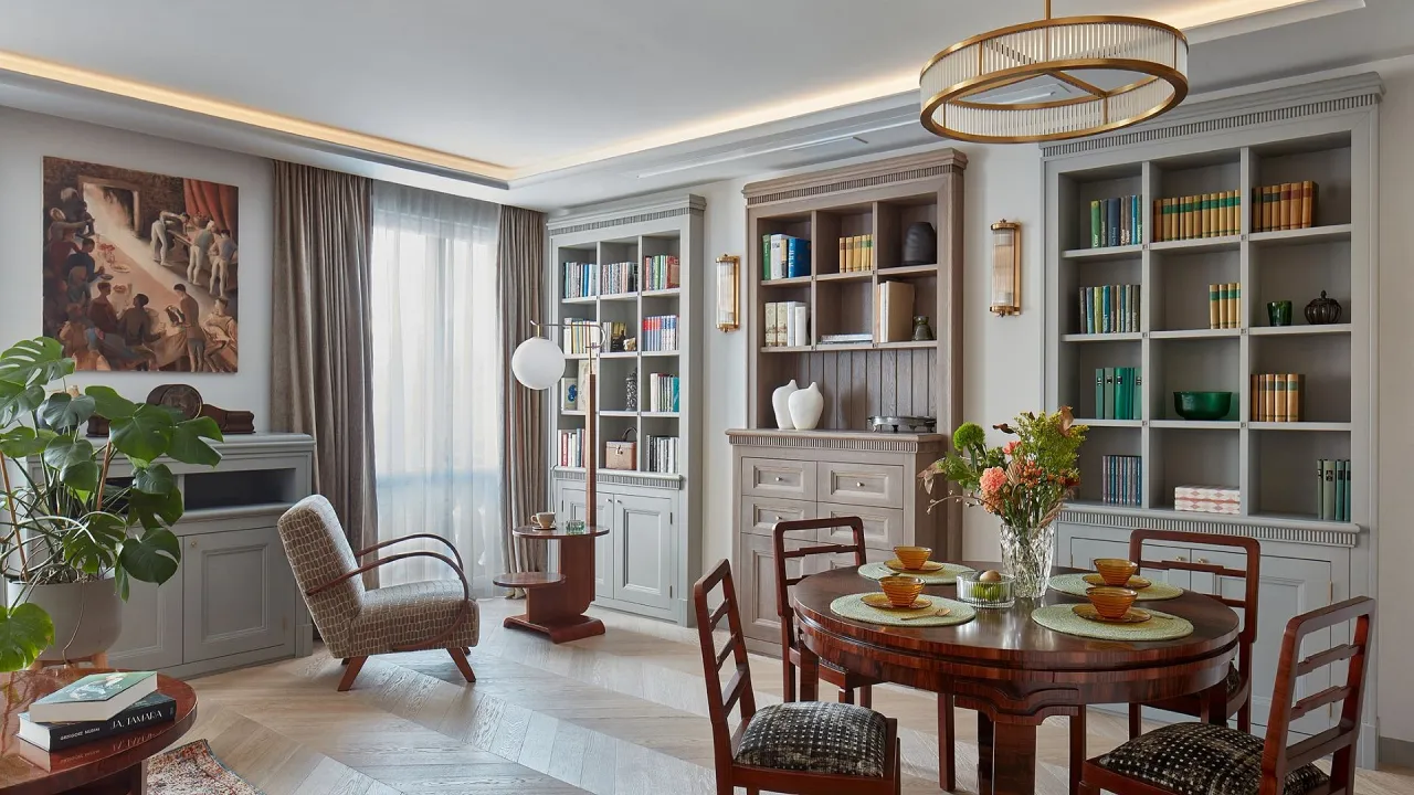 R&oacute;żne style wnętrz w salonie