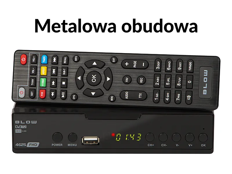 dekoder dvb-t2 złącza