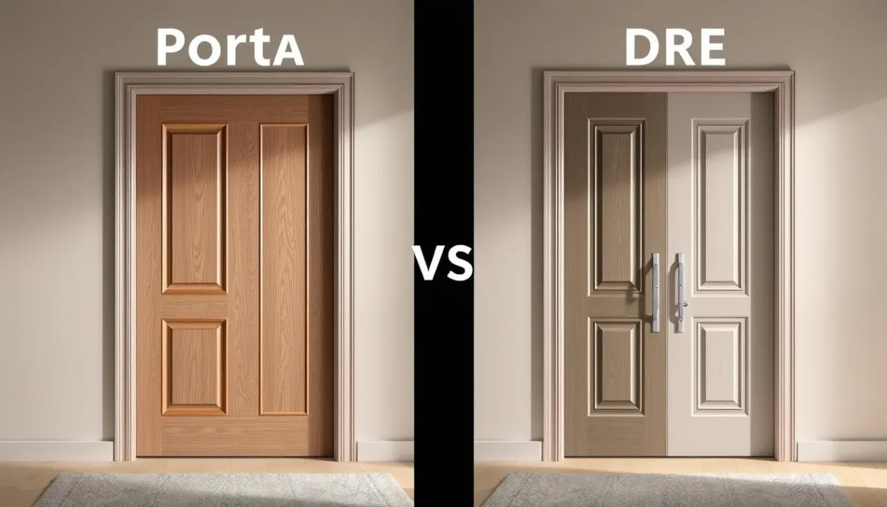 nowoczesne drzwi wewnętrzne Erkado DRE por&oacute;wnanie