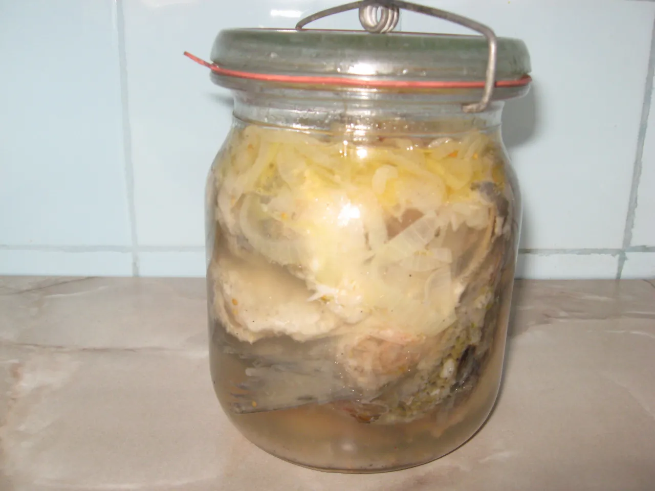 składniki na zalewę octową do ryb