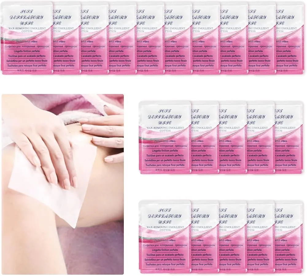 oliwka po depilacji chusteczki do usuwania wosku