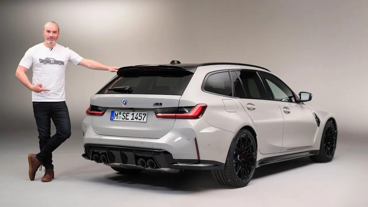 BMW M3 G81 Touring dynamiczne ujęcie